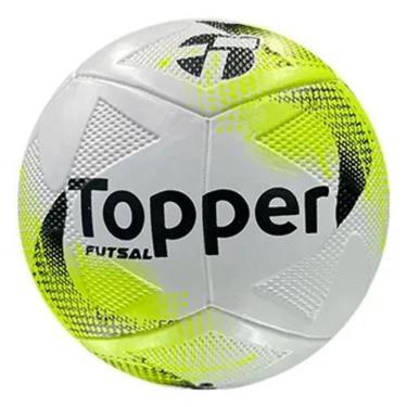 Imagem de Bola Futebol Campo Oficial Amarelo Futsal