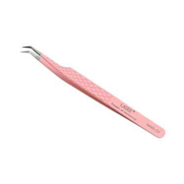 Imagem de Pinça Para Extensão De Cílios Com Ponta De Fibra, Precisão Para Volume