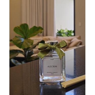 Imagem de Vivaê Difusor de Varetas Aromatizador de Ambiente Alecrim 100ml - Frasco de Vidro com Varetas de Fibra - Decoração e Perfume