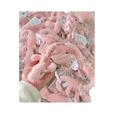Imagem de Boneco Dragão Matcha Cereja De 66cm, Chaveiro Dragão Rosa De 20cm, Bri
