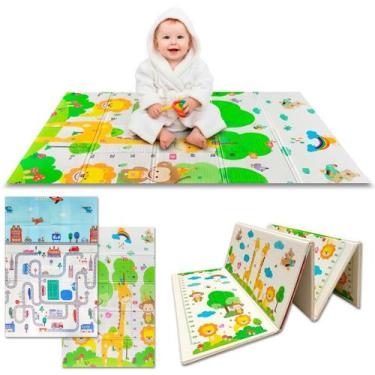 Imagem de Tapete Infantil para Atividades Tatame Macio Dupla Face 8mm Estocasa, 