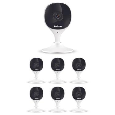 Imagem de Kit 7 Câmeras Wi-Fi Inteligente Com Alarme e Armazenamento em Nuvem iM