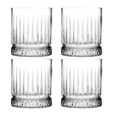 Imagem de Copo Baixo para Whisky Elysia 355ml 4 Unidades - Pasabahçe