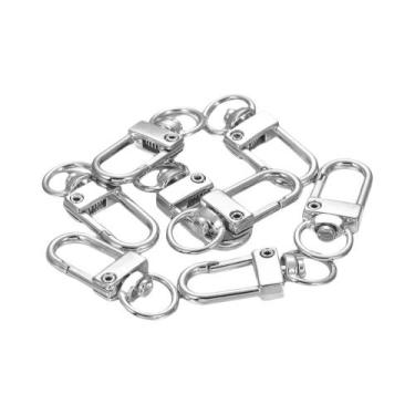 Imagem de Fechos Lagosta Dourados E Ródio Para Cães 12x33mm 10pçs Acessórios DIY