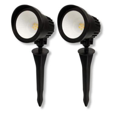 Imagem de Kit 2 Espeto LED Hummer 5W Luz Âmbar IP65 Bivolt Avant