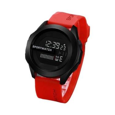 Imagem de Relógio Digital Militar À Prova D'Água Para Homens Com Cronômetro Lumi