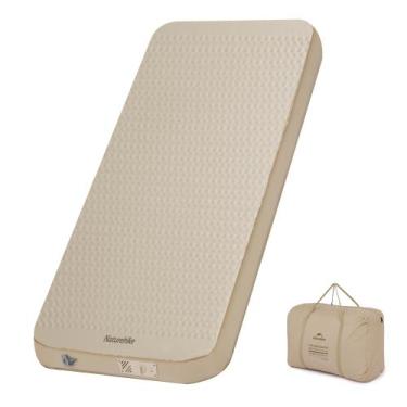 Imagem de Almofada de dormir Naturehike Thick autoinflável com bomba elétrica