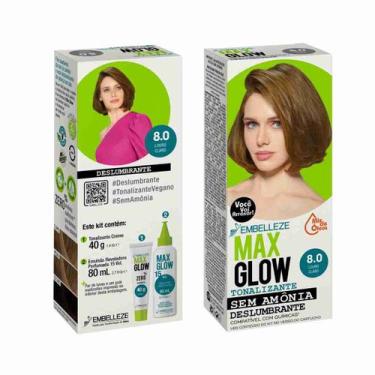 Imagem de Embelleze tonalizante max glow 8.0 louro claro