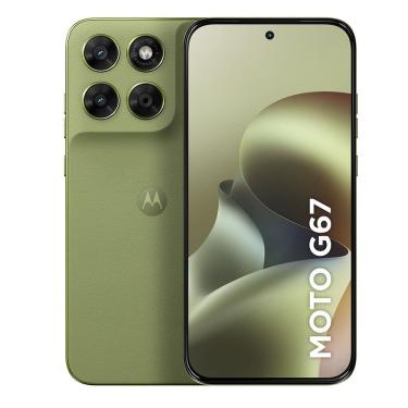 Imagem de Smartphone Motorola Moto G67 5G - 256GB 12GB (4GB RAM + 8GB RAM Boost) camera 50MP Sony Lytia 600, tela 1.5K extreme Amoled 120hz, ultrarresistente