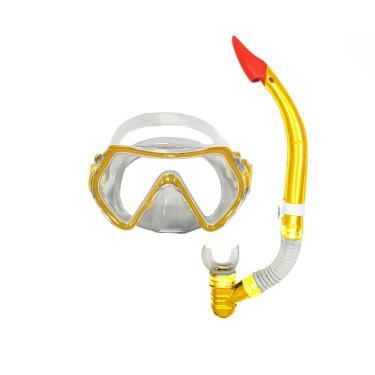 Imagem de Kit Mergulho Gold Sports Pacific Diver Silicone