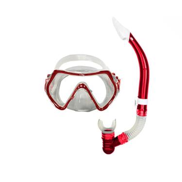 Imagem de Kit Mergulho Gold Sports Pacific Diver Silicone