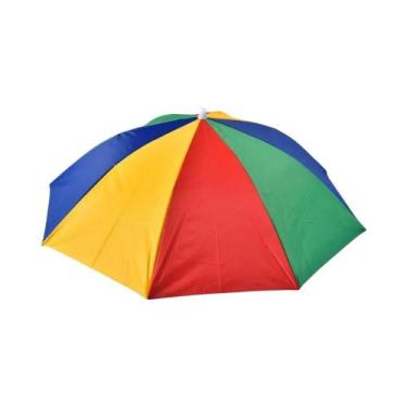 Imagem de Guarda-chuva Dobrável Com Proteção Solar Portátil Para Pesca, Golfe, J