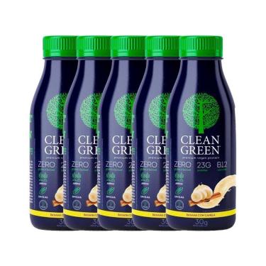 Imagem de Kit 5x Proteína Vegana Clean Green Dose Única - Cellgenix-Unissex