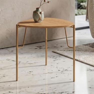 Imagem de Mesa Lateral 56cm de Apoio para Sala Multiuso 100% MDF - Casa Lar Inco