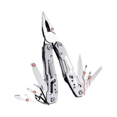 Imagem de Mini Ferramenta Multifuncional Portátil: Canivete Dobrável, Chave De F