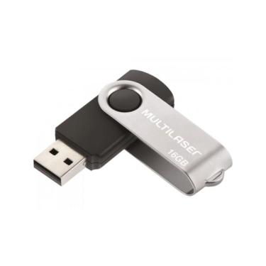 Imagem de Pen Drive Multilaser Twist Pd588 16gb Preto