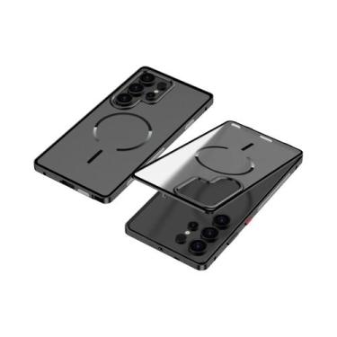 Imagem de Capa Magnética Para Samsung Galaxy S25 S24 S23 Ultra plus Com Borda Me