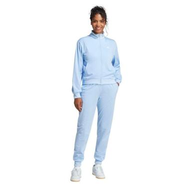 Imagem de Conjunto Adidas Jaqueta + Calça Essentials Feel Cozy Feminino - Azul PP-Feminino