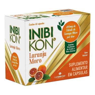 Imagem de Inibikon Laranja Moro 60 Cápsulas La San Day-Unissex