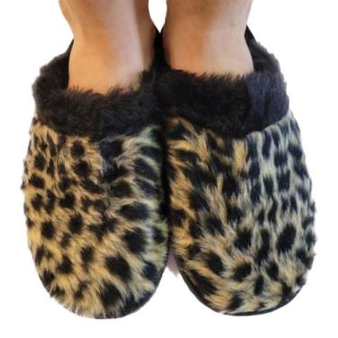 Imagem de Pantufa Chinelos de Pelúcia Masculino Feminina Confortável CÓD 20 - CR