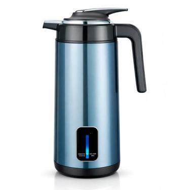 Imagem de Chaleira Elétrica com Função Térmica 24h, Aço Inox e Desligamento Auto
