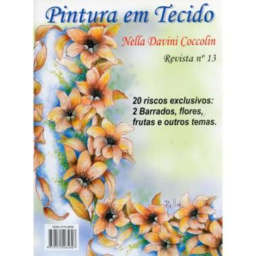 Imagem de Revista Pintura em Tecido Nella Davini Coccolin - Volume 13 - Ambiente