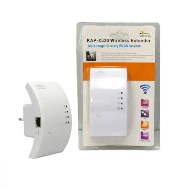Imagem de Repetidor de Sinal Wi-Fi Amplificador Roteador Expansor 600 Mbps 2.4 Ghz Bivolt 100-240...