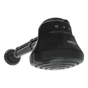 Imagem de Chuveiro Elétrico Faminho Preto 4T 220V 6800W c/ Cano Fame