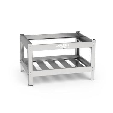 Imagem de Bancada de Apoio Aberta Total BACE915 para Chapa Chexp915 Estrutura Inox 430 Red Chameleon
