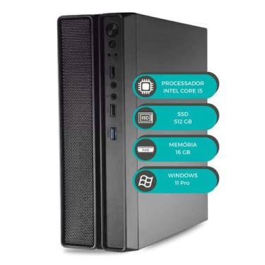 Imagem de MultiPC Computador Slim i5 6ªG 16GB SSD 512GB Win 11