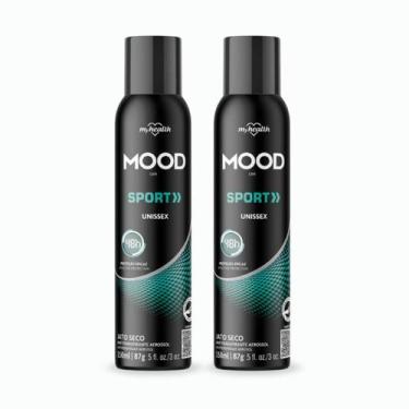 Imagem de Kit 2 Antitranspirante AE Sport Unissex150ml Desodoran Spray - Mood