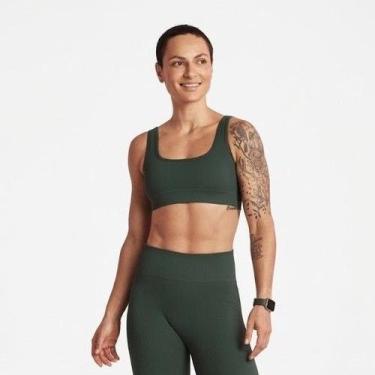 Imagem de Top Canelado Basic Seamless Feminino - LUPO, Preto, P