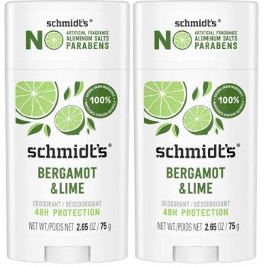 Imagem de Desodorante Schmidt's Bergamota e Limão Vegano 75 g