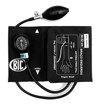 Imagem de Esfigmomanômetro Para Obeso Com Bracadeira Grande 34x52 cm De Circuferencia - Bic