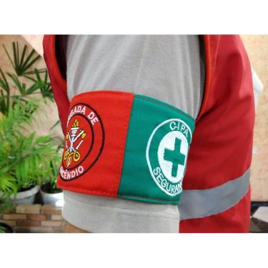 Imagem de Braçadeira dupla (Brigada / CIPA) - Bordada