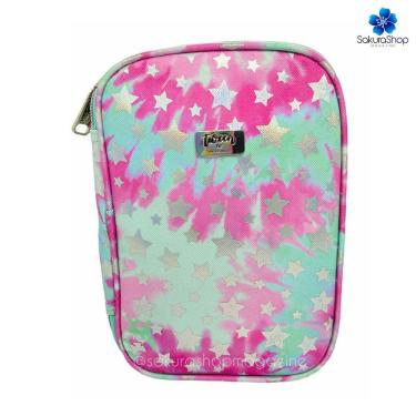 Imagem de Estojo Necessaire 100 Pens Box com Bolso Interno Estrela Holografica