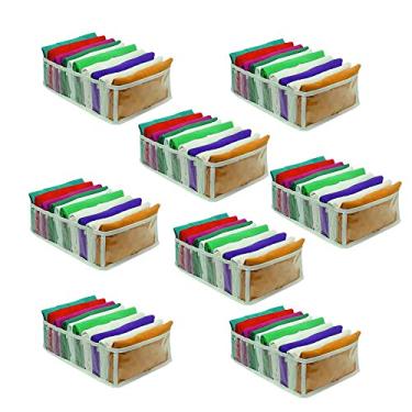 Imagem de kit 8 Colmeias Organizadoras de gavetas para Camisetas 10x25x35cm - 8G