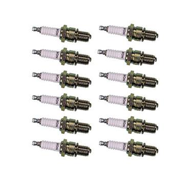 Imagem de NGK Padrão Série Spark Plug BPR6ES (pacote com 12) para JAGUAR XJS BASE 1976-1979 5.3L/5343cc