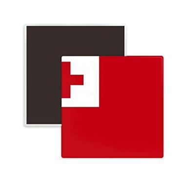 Imagem de Tonga National Flag Oceania Country Square Cerâmica Imã Lembrança