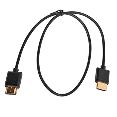 Imagem de Cabo de Conexão de Interface Multimídia HD, Cabo de Conexão Fêmea para Fêmea Resistente à Abrasão Contato Banhado a Ouro de Escritório 18 Gbps (0,6 m)