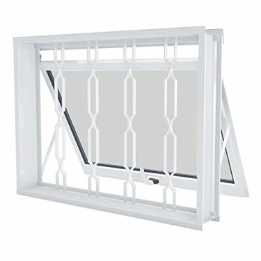 Imagem de Janela Máximo-ar com grade mosaico 60X60X7 - Ullian/Lucasa Facilità 4123.0