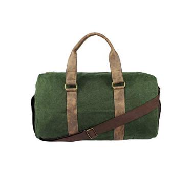 Imagem de Mala de Mão Bolsa Transversal de Lona Lenna's A014 Verde