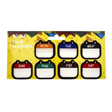 Imagem de Marcador de Páginas Auto Adesivo (Modelo Calendário), Eagle, 60.1500, Multicor, Pacote c/10 unidades