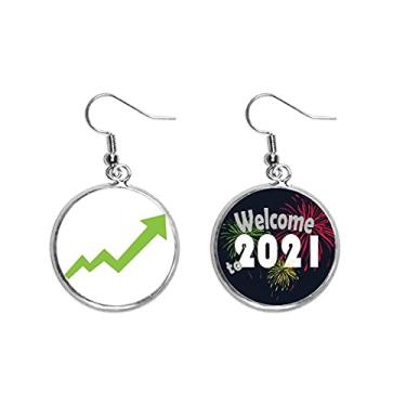 Imagem de Brincos Stock Securities Bull Market Rise Make Money Good Luck Ear Pendants Jewelry 2021 Blessing