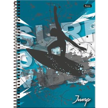 Imagem de Caderno Jump - Surf - 1 Matéria - Foroni