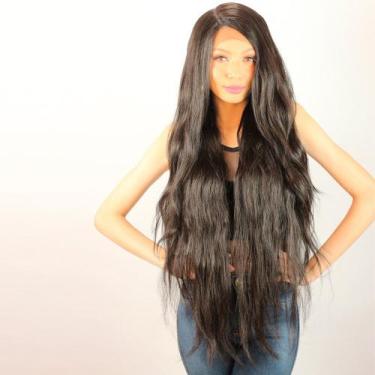 Imagem de Peruca Front Lace Wig Ondulada Longa-85cm-Chamomile - Mane Concept