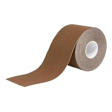 Imagem de Bandagem Elástica Funcional Fita Kinesio Tape - resistente à água, fita cinesiologia para alívio dor muscular (Marrom)