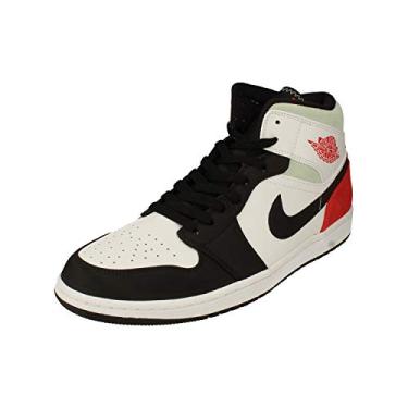 Imagem de Nike T nis de basquete masculino Air Jordan 1 Mid Se 852542, Multicolorido., 10