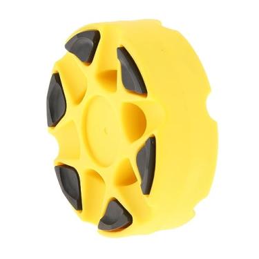 Imagem de kowaku Pucks de treinamento de hóquei em rolo em linha para hóquei de rua oficial Dryland Skate Ball, disco de hóquei no gelo para hóquei interno ao ar livre, AMARELO
