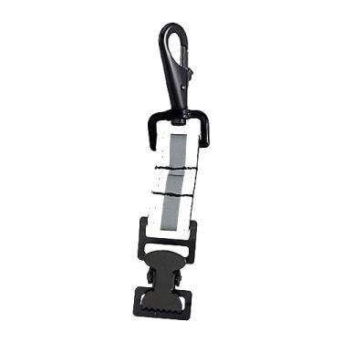 Imagem de Generic Pulseira para luva de bombeiro Alça para luva de combate a incêndio Luva para bombeiro Suporte para luva de bombeiro Nylon, branco B